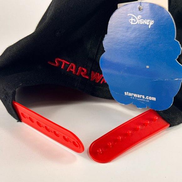 Disney Chewbacca Snapback Cap Hat Black Star Wars Lucasfilm Theme Park Mens - Picture 15 of 15